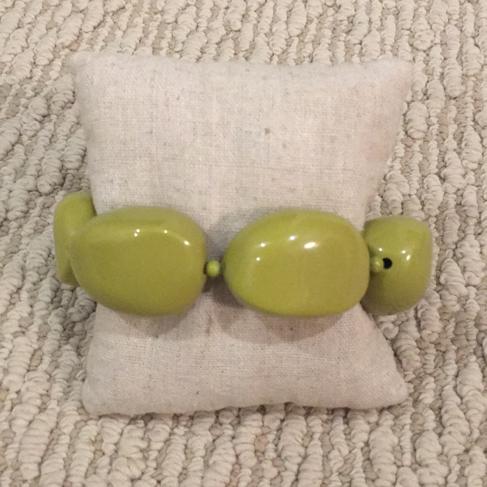 Resin Beaded Stretch Bracelet